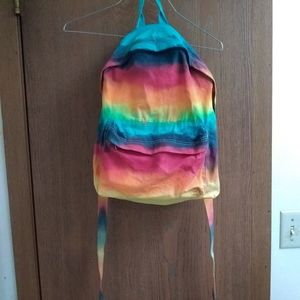 Homemade Tie Dye Backpack